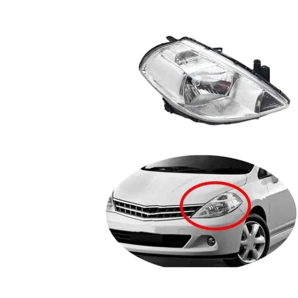 Fari anteriori​ Gruppo ottico anteriore Per Nissan Tired Stroke Per Latio 2005-2010(08-10 Left)