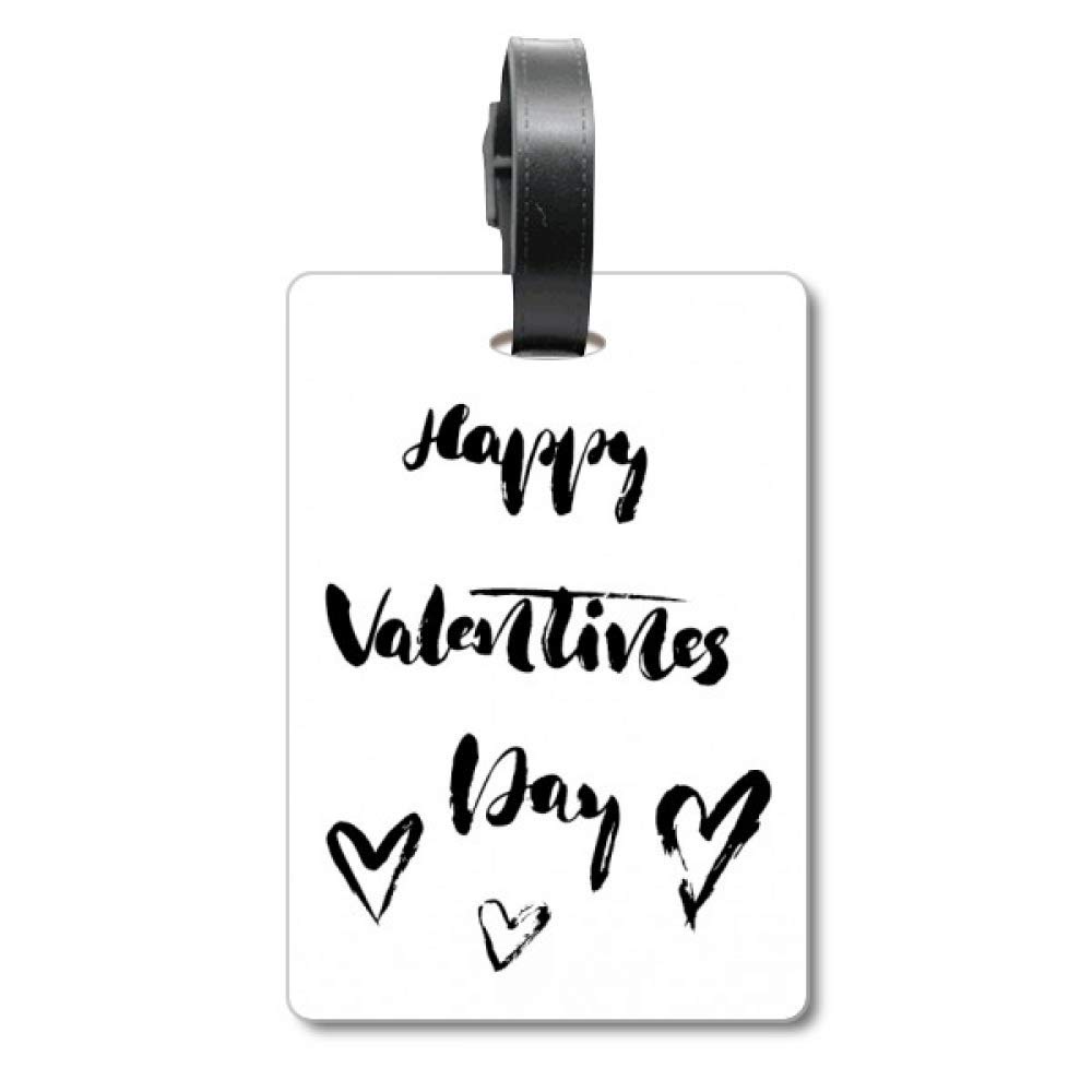 Étiquette d'identification pour valise Happy Valentine cadeau idéal - 5