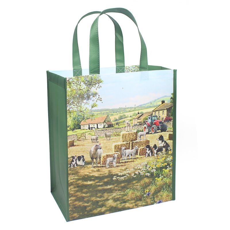 DV Collie & Sheep Lightweight Shopper/Shopping Bag