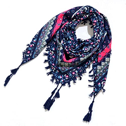 Generisch Pañuelo de cuello de invierno para mujer, suave y cálido, bufanda de invierno, bufanda larga, para otoño y mujer, elegante bufanda de techo, poncho, capa acogedora, E, Talla única