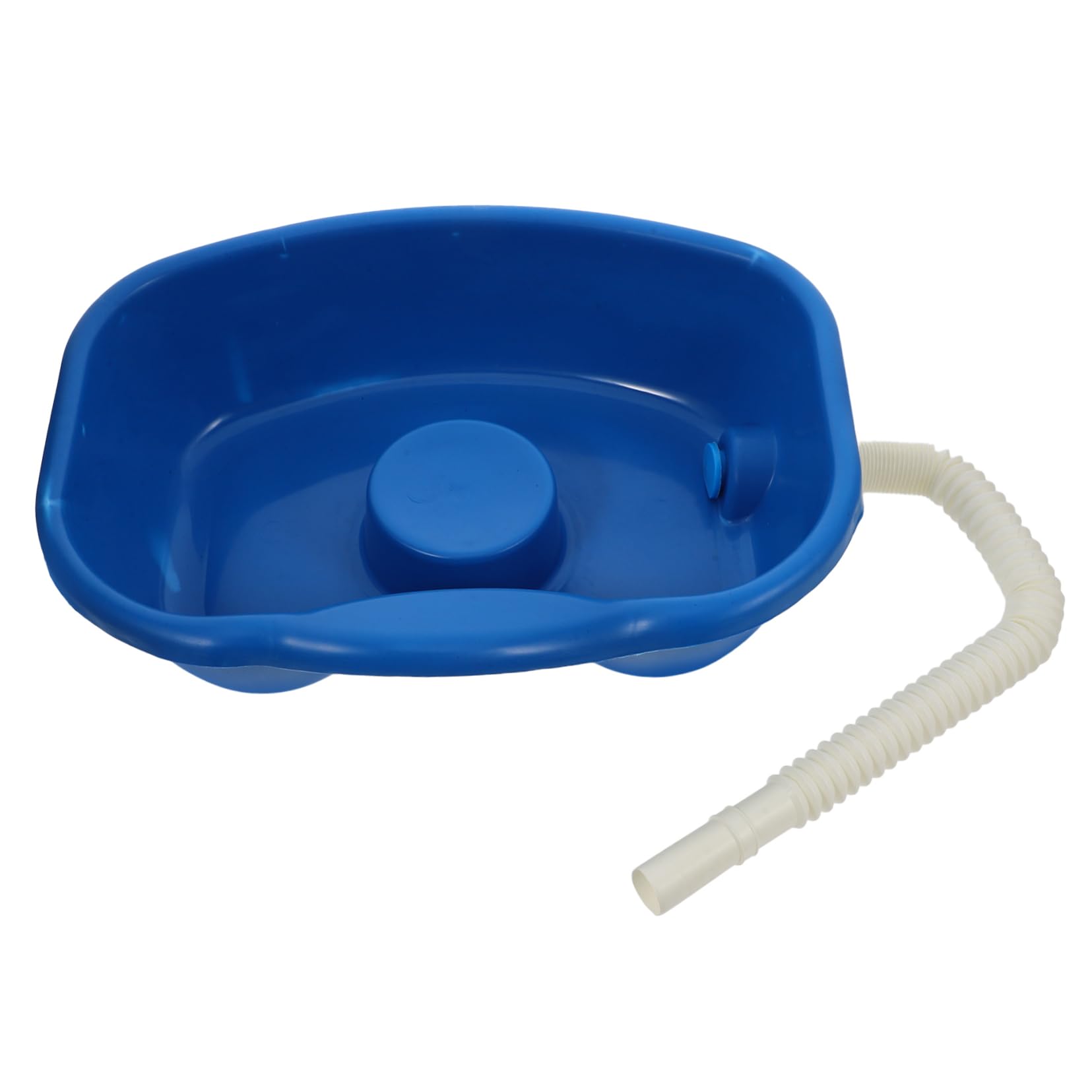 BCOATH Portable Bedridden Patient Shampoo Basin Hair Washing Bowl for Elderly Handicap Postpartum Care Space-saving Design