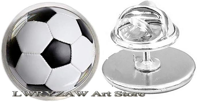 Football Brooch - Football Brooch Gift - Football Gift - Sports Brooch - Ball Sport Jewelry-Team Jewelry,M48