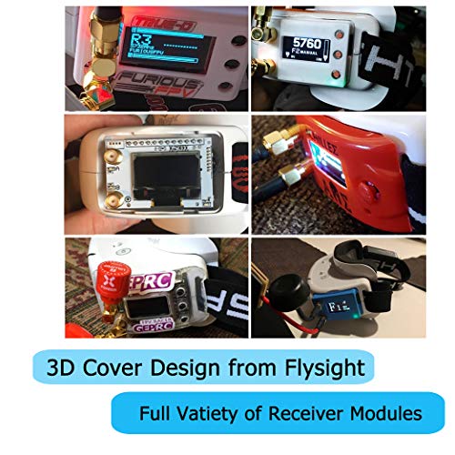 Flysight FPV Goggles with DVR for Drones Falcon FG02 Wireless 5.8G RC Video Goggles with HDMI in Custom Detachable Diversity Module