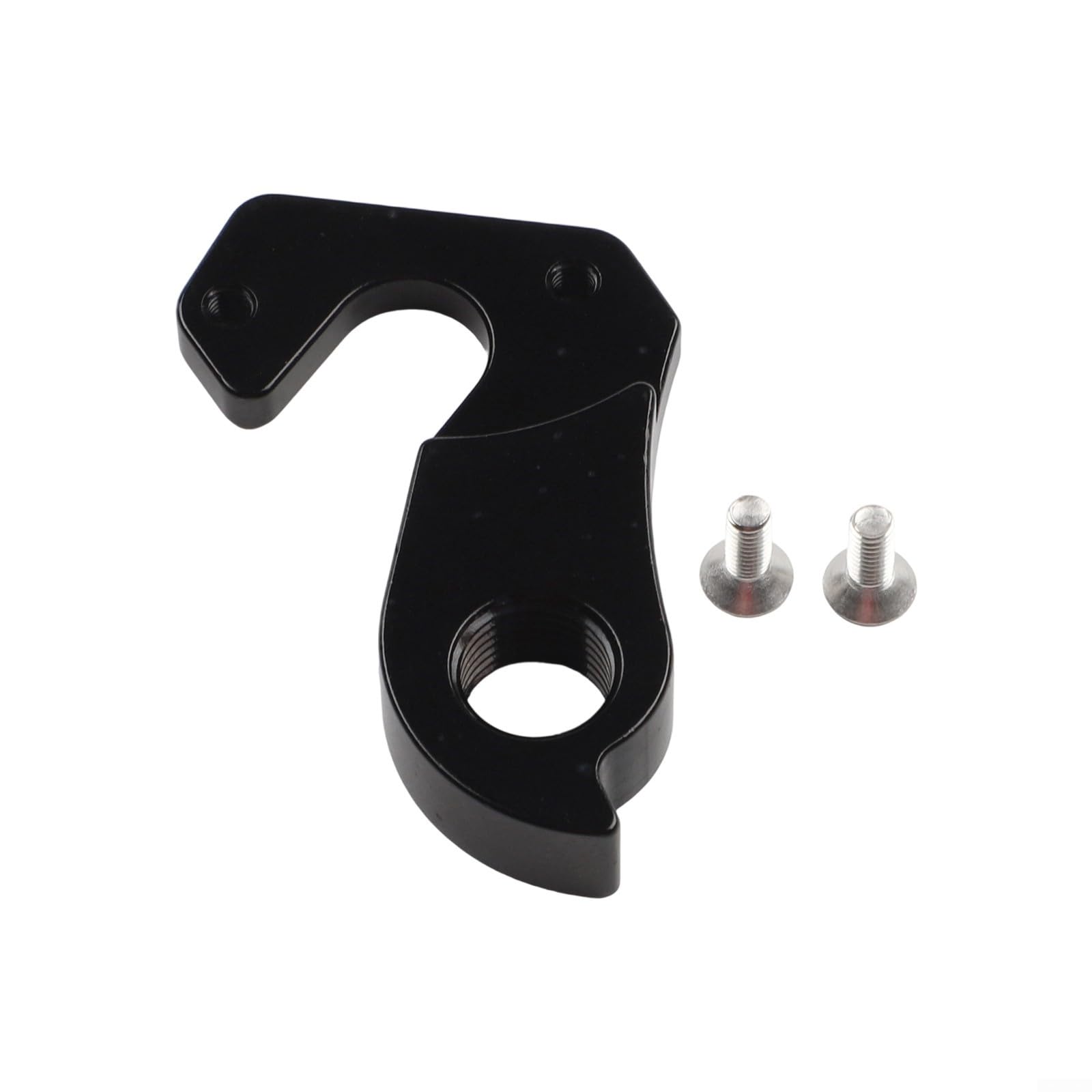 Forcellino deragliatore posteriore BMC SLRO1, TE02-TE04, in lega di alluminio, lavorato a CNC, 46 × 32 × 8 mm, nero, con 2 viti di fissaggio