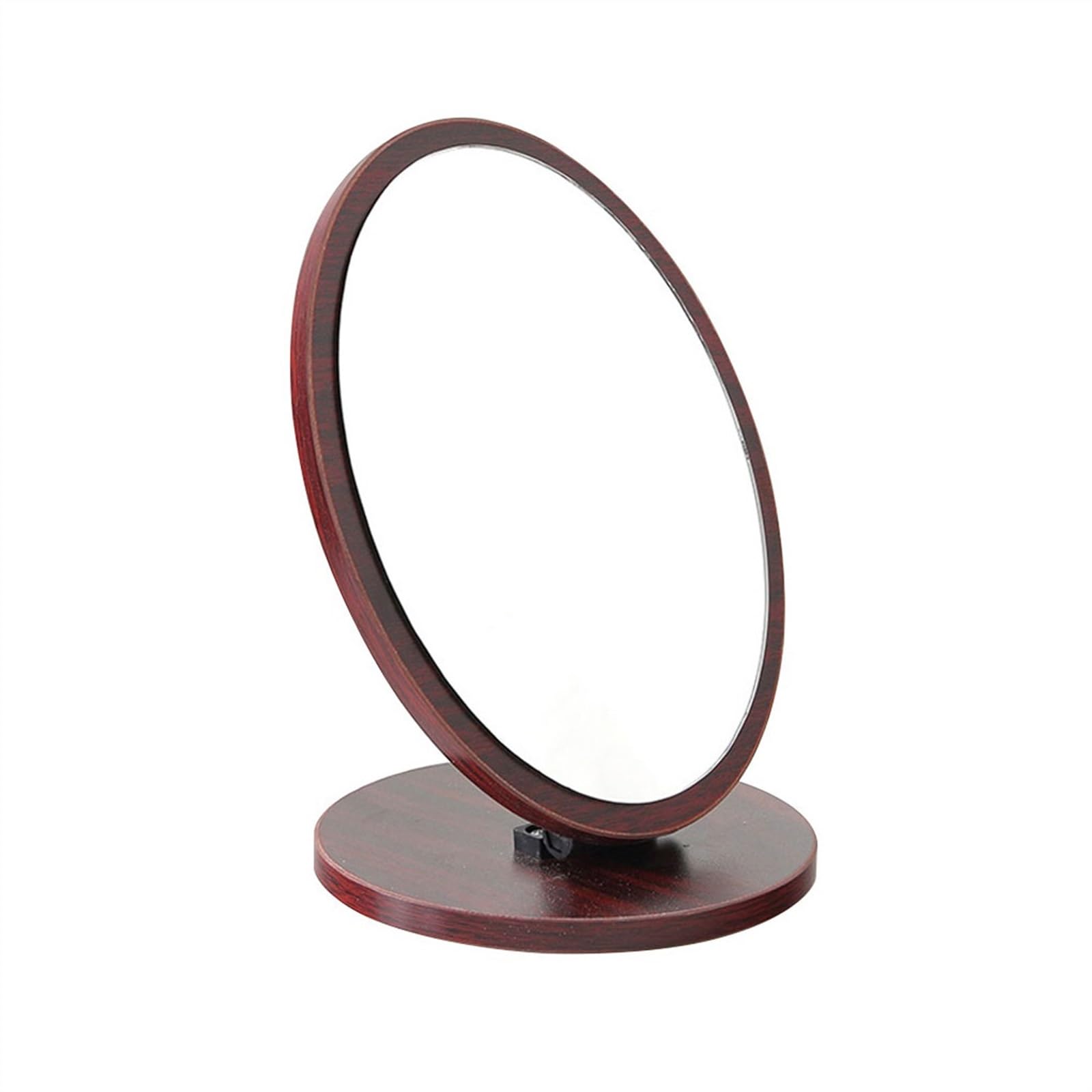 GHJrtHFJ Desk mirror, Folding Desktop Cosmetic Mirror Beauty Makeup Vintage Large Tabletop