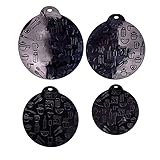 Conjunto de almofada de silicone para fogão de indução magnética 4 uni