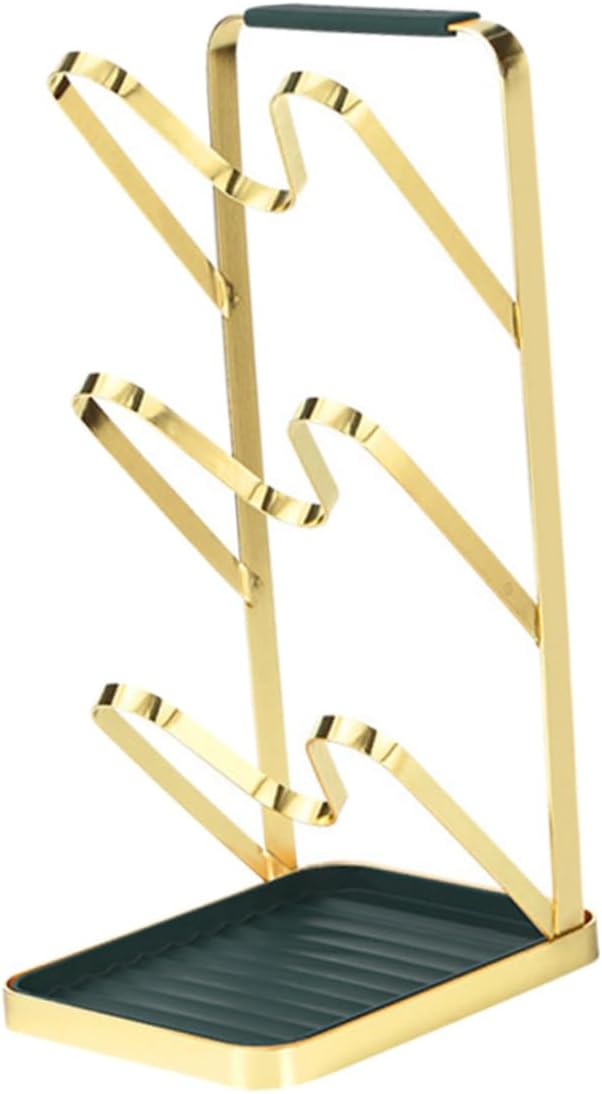 1pc Pot Lid Organizer Rack Kitchen Storage Shelf for Lids and Trays Design for Home Organization Modern Style for Cabinets and Countertops