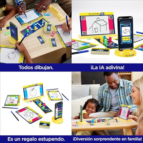 Juego de mesa Pictionary vs AI Mattel Games interactivo en español 5