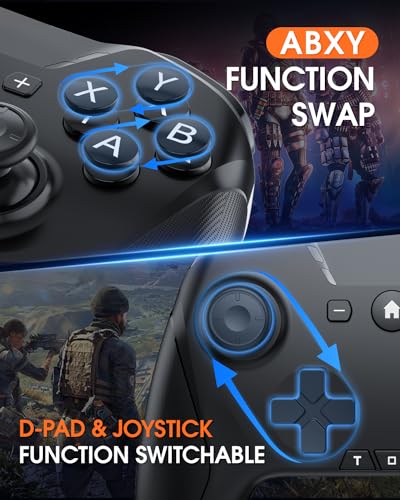 Gameasy Switch Wireless Controllers For Switch/Switch Lite/Switch Oled/Android/Ios/Mac Os/Windows Pc/Steam thumb #5