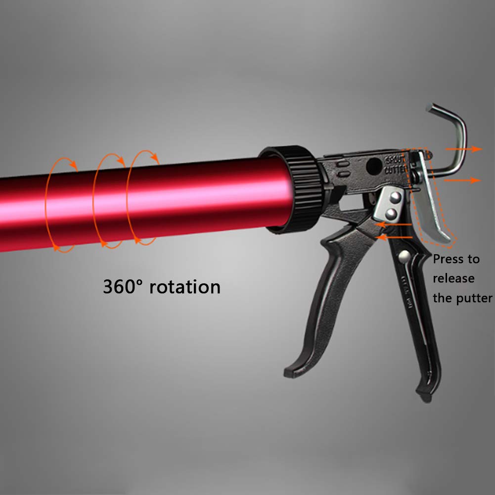 Pistolet do uszczelniania, obrotowy ręczny pistolet do uszczelniania wkładów, ręczny pistolet do uszczelniania kiełbas, pistolet do nakładania wkładów z włókna szklanego do użytku przemysłowego i do