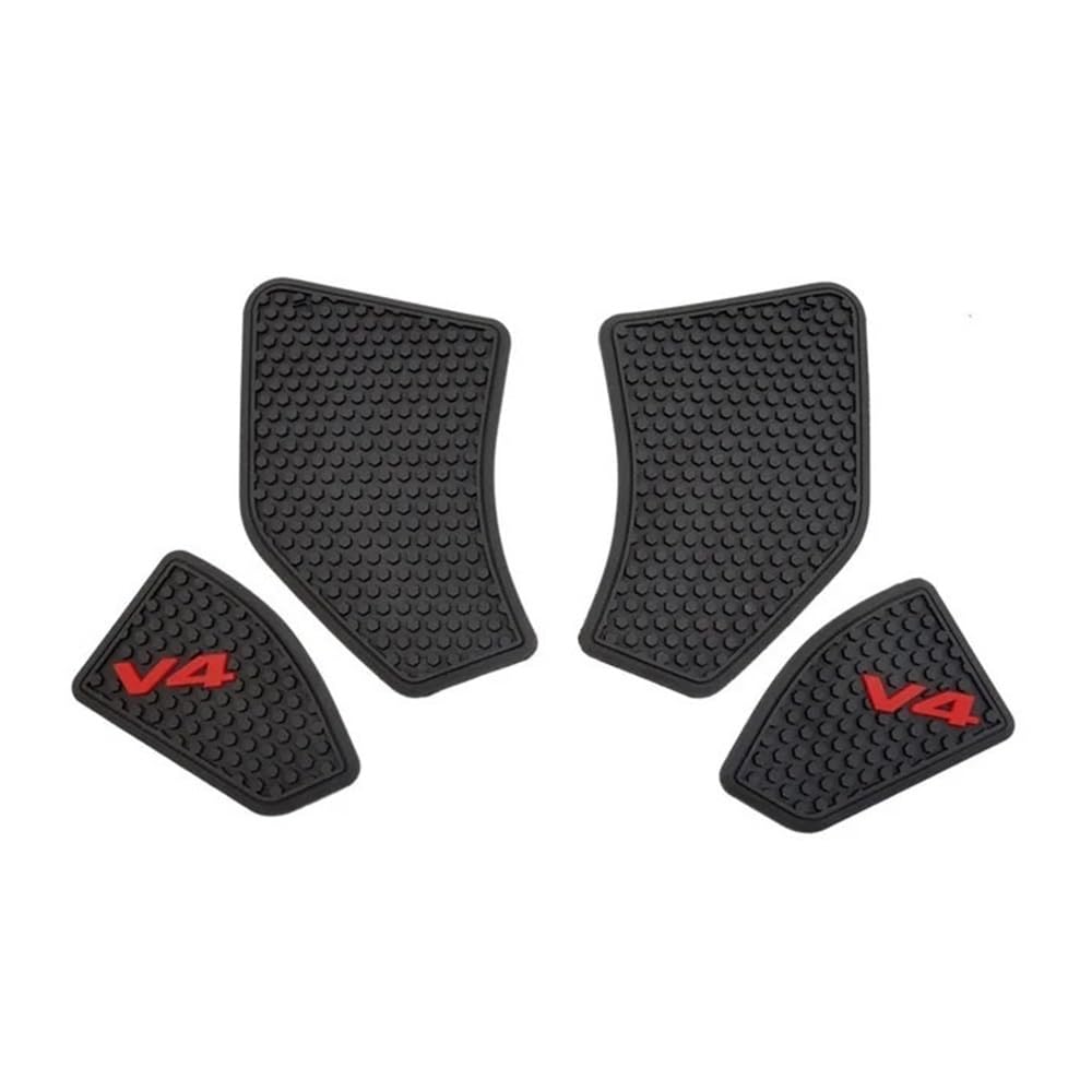 Motorcycle Fuel Tank Sticker Fuel Tank Pads Knee Traction for V4 for Panigale V4S for st&reetfi&ghter V4 S 2021 2020 2019 2018 Fuel Tank Sticker
