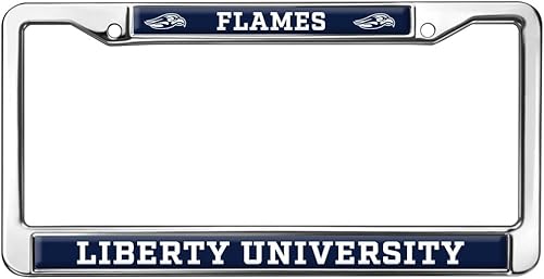 Vista 302 de Marco de Metal para Placa de Matrícula de Tamaño Completo con Logotipo de los Bulldogs de Louisiana Tech Louisiana Tech Bulldogs