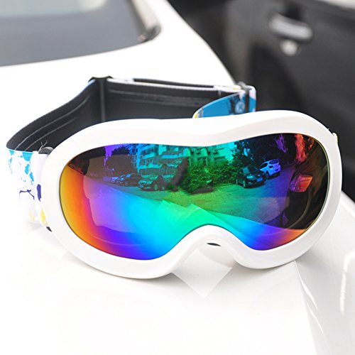 Gafas de esquí niños antiempañamiento para evitar ojos rojos por el viento en snowboard G-95