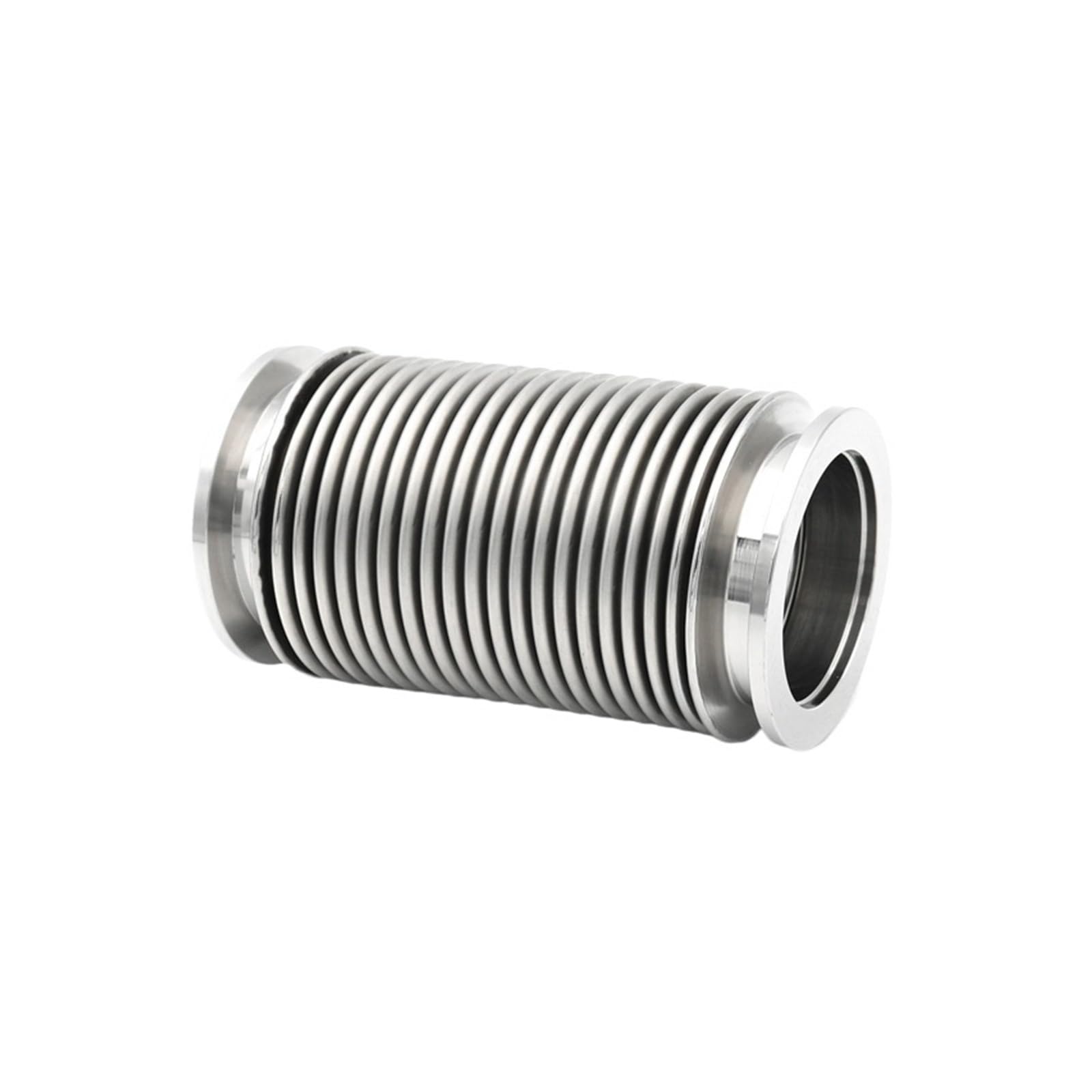 Liuch 400Mm Kf16 Kf25 Kf40 Kf50 Bellows High Vacuum Corrugated Flexible Pipe 100-1000Mm Length 304 Stainless Steel Helium Leak Detection(Kf25,)