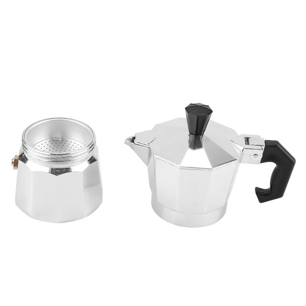 Buy Classic Stovetop Espresso Maker, Moka Pot, 30mL 1 Cup Aluminum