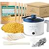 Beeswax Candle Making Kit with Electric Wax Melter for Adult, 5lbs Bees Wax for Candle Making and DIY Art&Craft