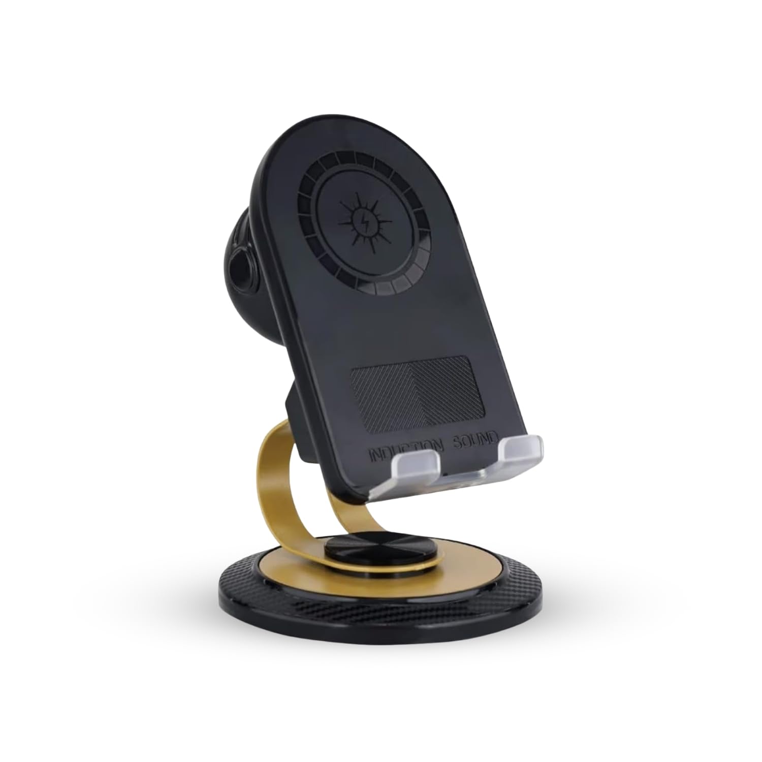 Wireless Charging Mobile Stand with Induction Sound Amplifier | Fast Charging & Smart Sound Boost | Adjustable Phone Holder for Desk, Office & Home-image-17