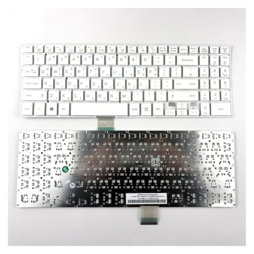 Clavier LG 15U340 espagnol blanc pour remplacer des touches défectueuses