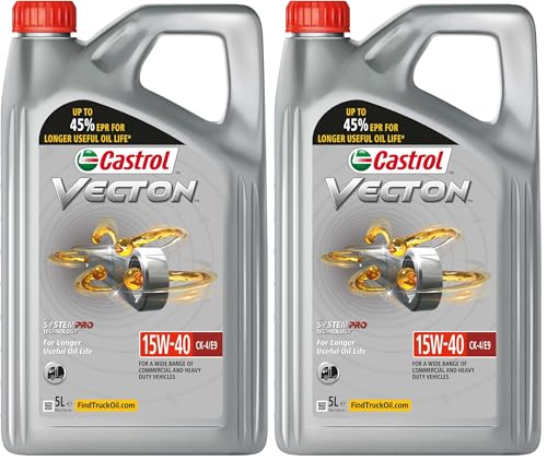 Vecton 15W-40 CK-4/E9 Aceite de Motor 5L (Paquete de 2)