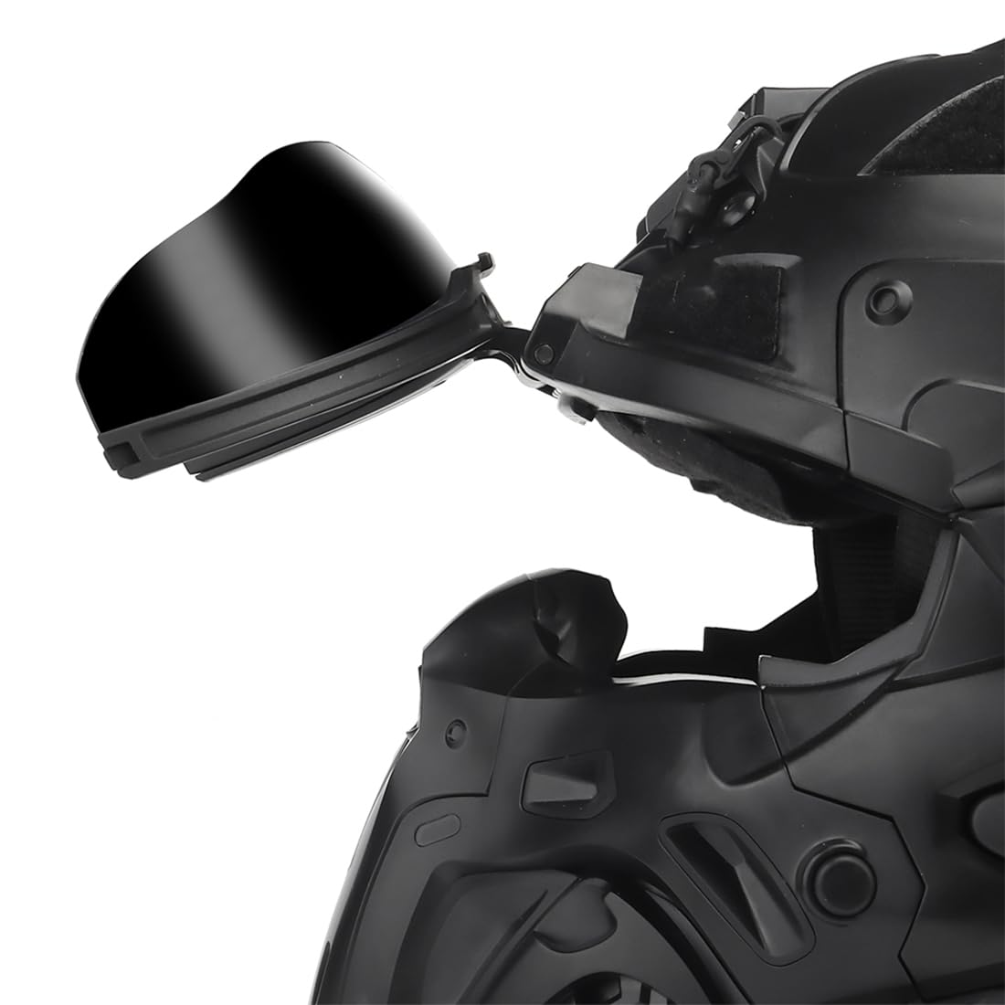 タクティカルヘルメット Amazon.co.jp: GoAssemb タクティカル ヘルメット フルカバー