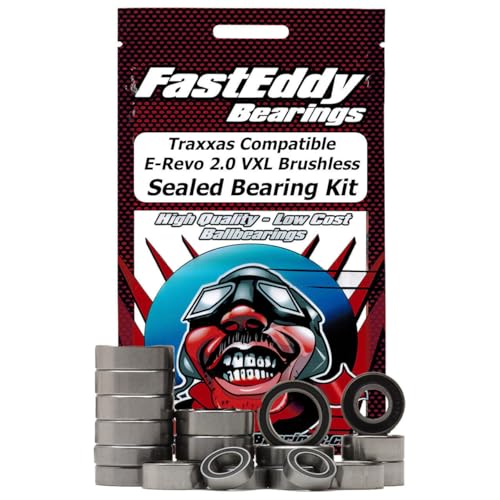 FastEddy Bearings Compatible with Traxxas E-Revo...
