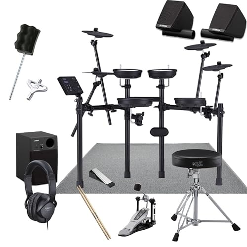 Roland �R���p�N�g�ȓd�q�h���� TD-07DMK�y�Z�b�g�i�F5�_�Z�b�g�zTD-07DMK/�V���o���g���Z�b�g(CY-5 �V���o���}�E���g)/�h�����A�N�Z�T���[�Z�b�g�i�L�b�N�y�_�� �X���[�� �X�e�B�b�N�j/�\�t�g�r�[�^�[ �`���[�j���O�L�[ ���j�^�[�w�b
