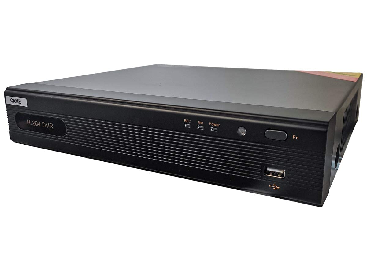 CAME XNVR2808PH Videoregistratore NVR 8 Canali 3MP 4 Porte PoE Hard Disk HDD 1TB Incluso H.264 DC12V