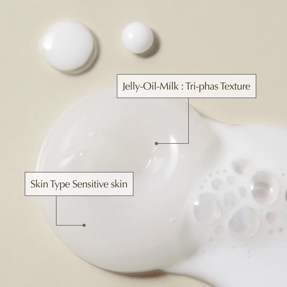 KAINE Kombu Jelly Oil Cleanser | Makeup Remover with Gel To Oil Type Cleanser, Gentle Cleansing, Korean Skincare 4.9 fl oz /145ml - Image 3