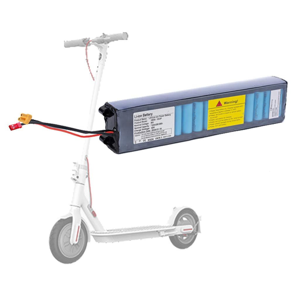 Batterie de Rechange 36 V 6 Ah 10,5 Ah Batterie Lithium 7,8 Ah Batteries Li-ION 36 V Batteries Trottinette pour M365 pour Moteurs 200 W - 400 W avec Ports JST et XT30,36v7.8ah