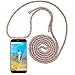 Produktbild ZHXMALL Unisex Crossbody Handykette für Samsung Galaxy A51, Pouch Bag Mode-Accessoire Handytasche mit 1.5m Verstellbarer Schultergurt für Junge Männer und Frauen Clear Minimalistischer TPU Hülle