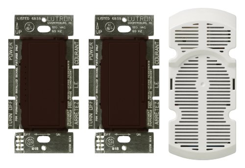 Best Seller Lutron MA-FQ3-BR Maestro Multi Location Dimmer and Fan Control Kit, Brown Best Seller Lutron MA-FQ3-BR Maestro Multi Location Dimmer and Fan Control Kit, Brown