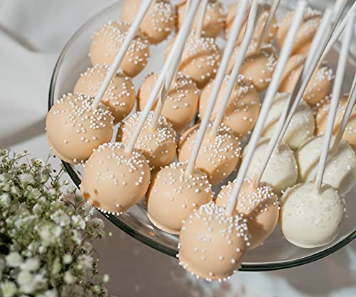 Nonpareils Sprinkles Easter – White Nonpareils – Bulk Sprinkles - 2.7 Lb (43.2 Oz) - Easter Sprinkle - Dessert Sprinkles #TOP1