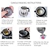 SUPERSUN Candles Making Kit for Adult - Christmas DIY Gift for Beginner, Includes Beeswax, Essential Oils, Dyes, and More DIY Candle Making Supplies, Crafts for Adults #4