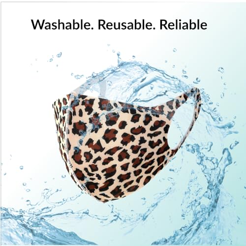 Image of Yugan Anti Pollution Reusable and Washable Face Mask for Adult, Unisex, Soft Breathable Oxford Fabric (Black)