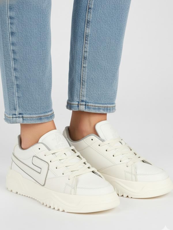 Image of FAUSTO Men's Low Top Chunky Lace-Up Sneaker Shoes|Low Ankle Casual Shoes|All Day Comfortable Sneakers