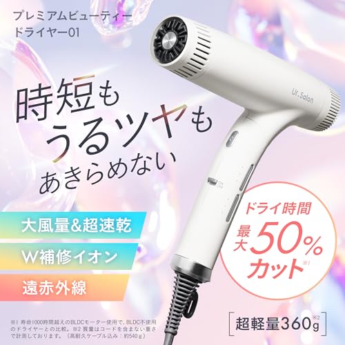 UR.SALON UR.SALON(ユアサロン) プレミアム ビューティ ドライヤー 01 の商品画像 1