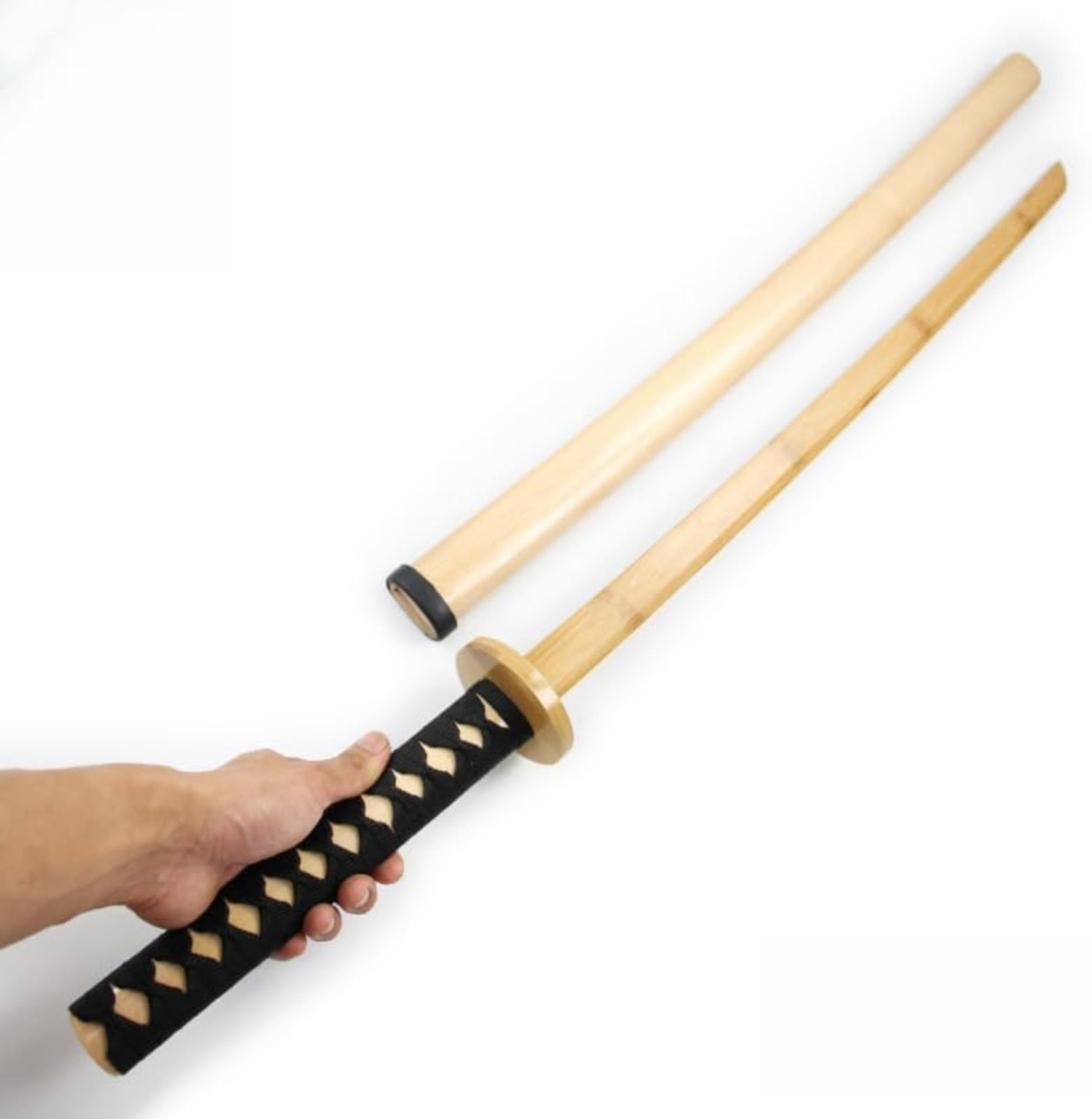 Amazon | Zdaqian 木刀 居合刀 竹刀 太刀 唐横刀 居合練習刀 竹製 剣道