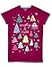 Little Blue House by Hatley Women's Holiday V-Neck Sleepshirt,Patterned Tree, One Size