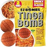 EZ Bombs Tinga Bomb Smoky Chipotle Seasoning, Pack of 2 - Authentic Mexican Seasoning Tinga Spice for Shredded Chicken, Tacos, Tostadas, Marinades, and Stews - Bold, Spicy & Tangy Flavor