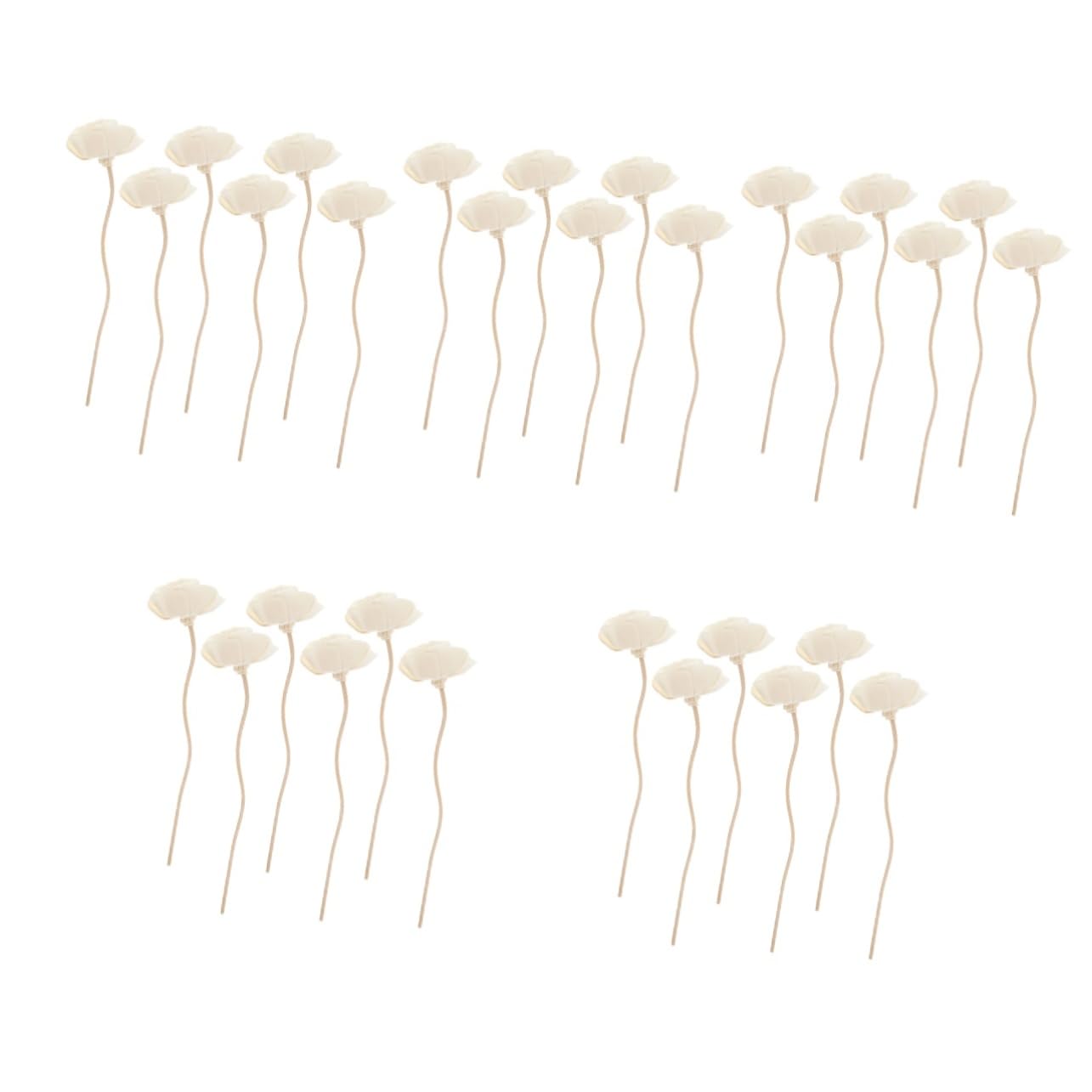 ABOOFAN 30 STK Aromatherapie-Rattan wohnaccessoires Room Fragrance duftdefuser dyfuzor zapachowy Zubehör für Aromaflaschen Aroma-Sticks kerzenset Schilf Duftstäbchen Aroma-Diffuse-Sticks