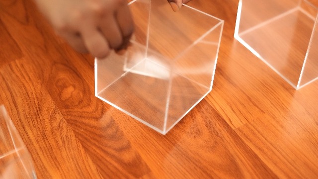 Kit Mesas Cubo De Acrílico 40 Cm / 60cm - 2 Un | Parcelamento Sem Juros - Foto 13