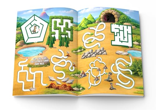 Image of Maze Books for Kids | 101 Maze Puzzle for Kids | Activity Book to Improve Logic, Motor Skills & Concentration | Ages 5 - 10 Years