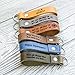Personalized Leather Keychain, Handmade in the USA, Gift for Anniversary, Christmas, and more