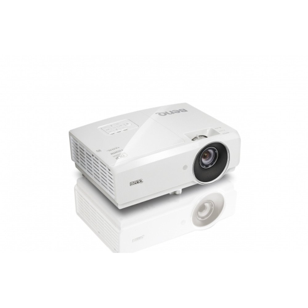 BenQ MH741 Videoproiettore, FHD, Luminosità 4000 Ansi Lumen, Contrasto 10.000:1, 2 x HDMI 1.4a, Bianco [Vecchio Modello]