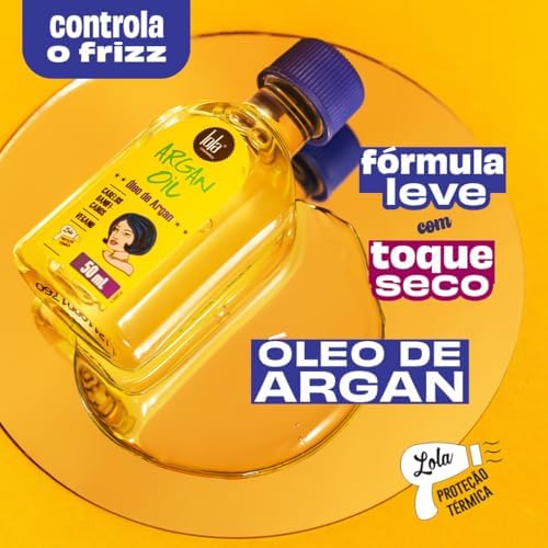 Lola - Olio Capillare Argan | Nutriente e Idratante | Formula con Argan e Pracaxi, 50 ml (Confezione da 1) - immagine 9