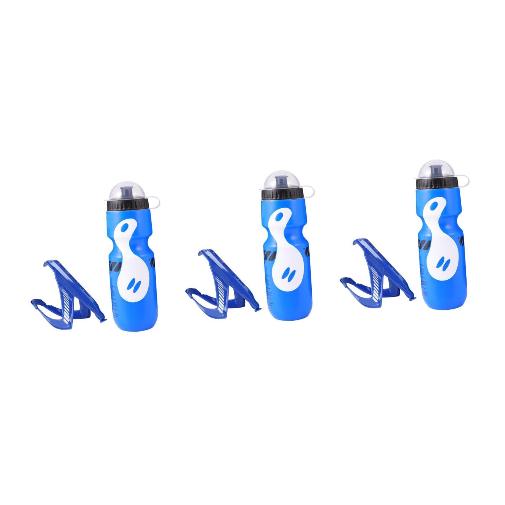 Amosfun 3sätze Mountainbike Flaschenhalter Robuster Wasserflaschenhalter Für Fahrräder Tragbar Leicht Und Installieren Für Outdoor-aktivitäten Blau