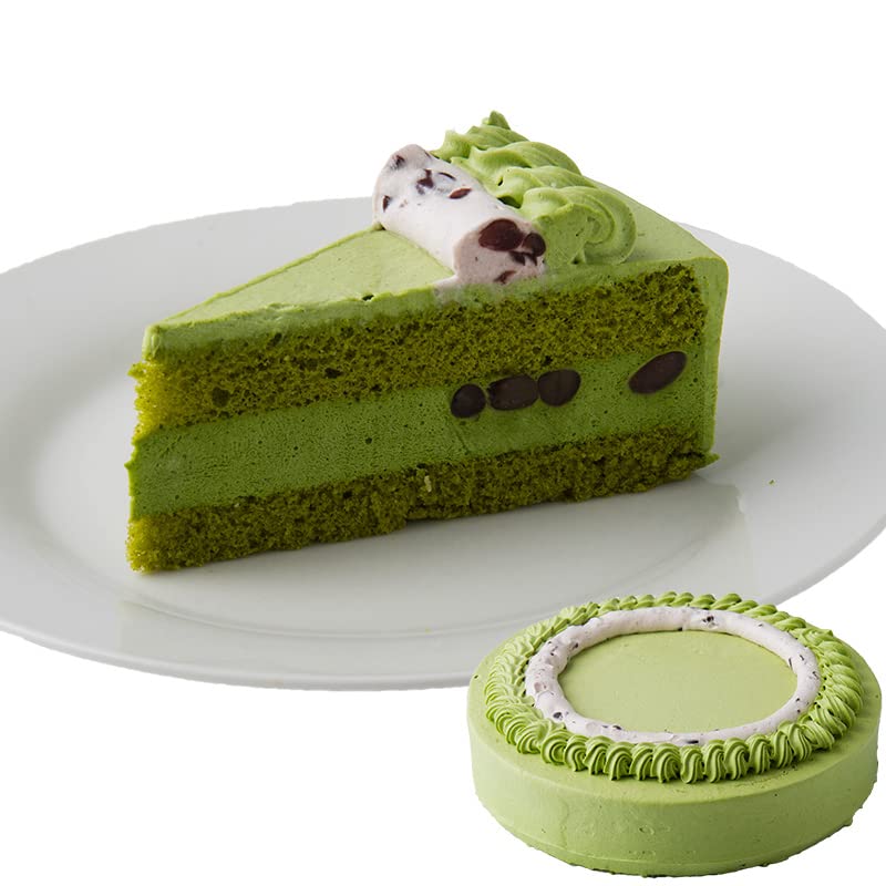 Amazon.co.jp: 西尾抹茶ムースの抹茶ケーキ 7号 21.0cm 12カット
