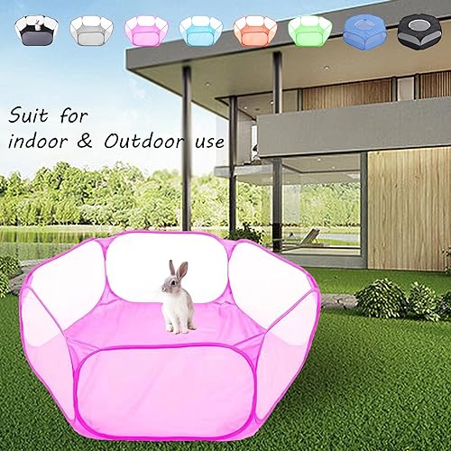 Clôture intérieure et extérieure pour lapins avec maille interactive - 7