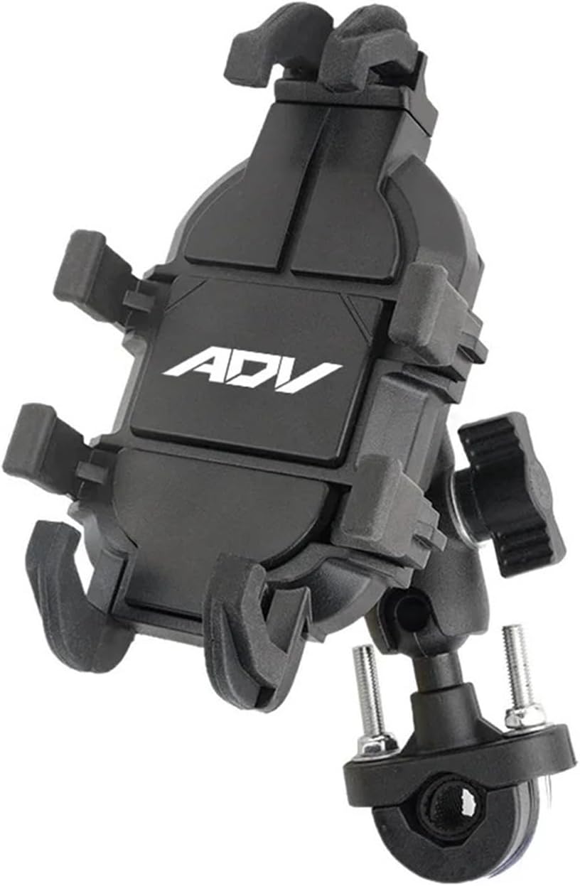 Logo ADV for ADV150 ADV350 ADV 150 160 350 Motorcycle Accessories Handlebar Mobile Phone Holder GPS Mount(Handlebar)
