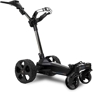 MGI Ai Navigator Halo Eye Follow Me Electric Golf Cart - 36 Hole Battery - Remote Control (Drink, Umbrella & GPS Phone Holder)